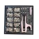 thumbnail image 1 of Juego de botones a presión Juego de botones para chaqueta Zapatos Pretina Botas Cobre Botón de presión Accesorio de costura Plata Blanco 100 Piezas / juego 10-17 mm sidaley HA009025-03B, 1 of 6