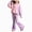 A23-Light Purple, variant on Ccpelsie Toddler Baby Girl Clothes Fall Winter Kids Outfit Floral Crewneck Sweatshirt Bell Bottom Pants Set(Blue,5-6 Years)