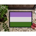 thumbnail image 3 of Carolines Treasures CK7994JMAT Genderqueer Pride Door Mat Indoor Rug or Outdoor Welcome Mat 24x36 Doormat 24H X 36W, 3 of 4