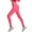 Pink, variant on RKSTN High Waisted Yoga Pants Women Honeycomb Texture Workout Leggings for Women Trendy Solid Color Slim Fit Pilates Outfits for Women (Dark Gray ,M)