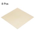 thumbnail image 3 of Uxcell Unfinished Wood Square Cutouts, 12" Squares Wood Slices, 0.12" Thick 8 Pack, 3 of 6