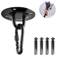 thumbnail image 2 of 1 set Heavy Duty Swing Hanger with Bearing, Swing Swivel, Safe Rotational Device Hanging Accessory for Aerial Silks Dance, Web Tree Swing, Yoga Swing Sets, 2 of 9