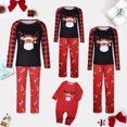 thumbnail image 2 of Odeerbi Christmas Pajamas For Family Matching Outfits Men's 2024 Long Sleeve Outfit Printed Housewear Pajama Suit Top+Pants Suit Dad Outfit, 2 of 9