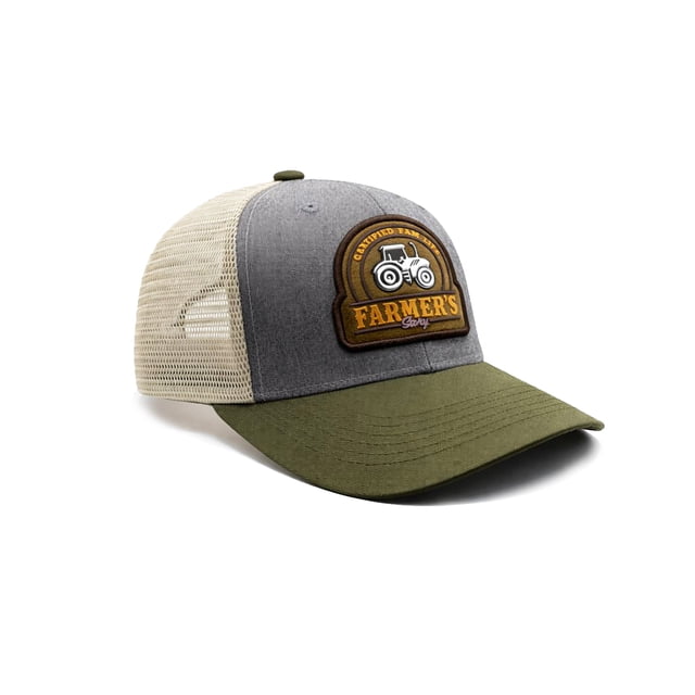 KNITE Gorra Farmer Truck Oro Trucker Hombre Ajustable Tractor Maquinaria Rancho