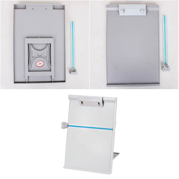 Melantax 1pcs Adjustable Reading Stand Hands-free Bookshelf Typing Desk Stand for Documents Draft Music Paper