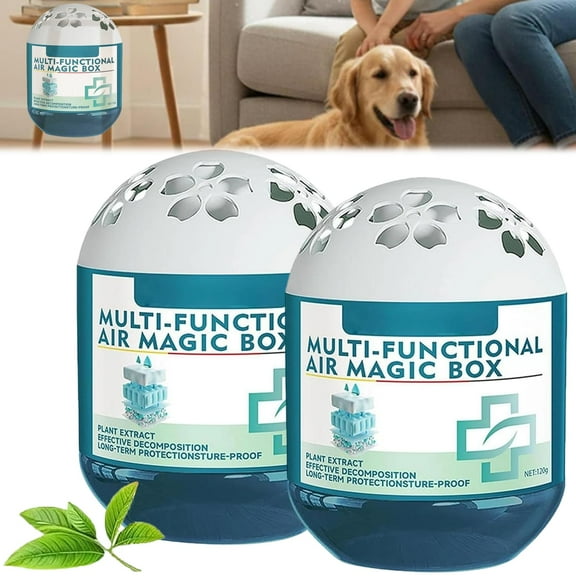 Air Fresheners for Home 4oz Indoor Air Purification Dust Removal Dust Removal Eliminator for Home, Pet Areas 2PC