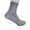 Grey, variant on XIMIN Summer Socks for Women Mens 3-Pairs Fashion Business Cotton Socks Casual Gray Black White Socks Mid Calf Socks