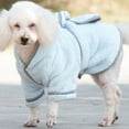 thumbnail image 3 of Abrigo de pijama para perros pequeños cálidos de invierno para perros, lindo mono con diseño de conejo para mascotas PJS MFZFUKR CPB-YY743-1, 3 of 5
