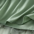 thumbnail image 3 of JGGSPWM Womens Elegant Tulle Tiered Midi Skirt Elastic Waist Versatile Solid Color Mesh Multilayer Short Skirts Green Free Size, 3 of 6