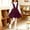 Red, variant on Girls Pleated Suspender Dress Sleeveless V Neck Skater Pinafore Dress Kids School Uniform Outfit for Little Girls Red 9-10 Years