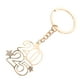 thumbnail image 1 of Llavero de metal elegante y compacto, colgante 2025, llavero estético, llavero decorativo para mochilas y llaves de coche, 1 of 7