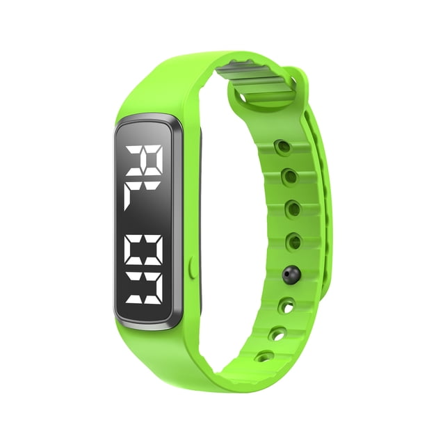 Pisexur Electrónica para Hombres Deportes al Aire Libre Pulsera Multifuncional Reloj Despertador con Vibración Recordatorio Podómetro 24 Horas Pulsera Deportiva Electrónica para Niños, Organizador de