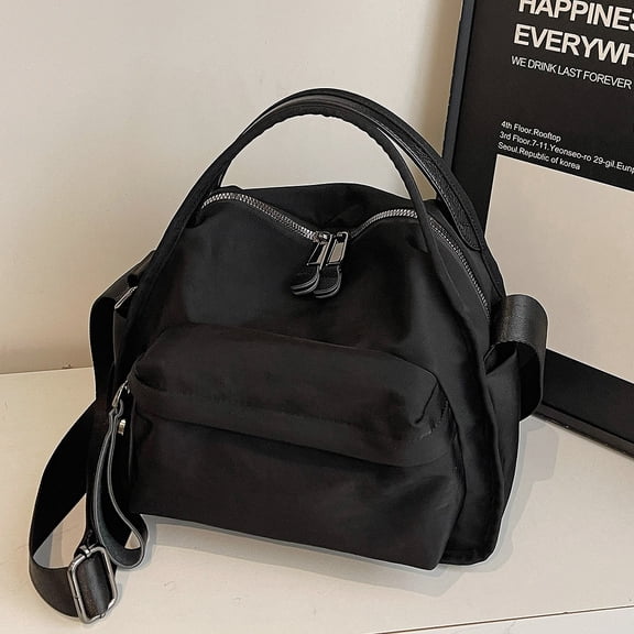 PRIYAL Nylon Crossbody Shoulder Bags for Women Top Handle Bag Lightweight Satchel Bags Casual Everyday Purse