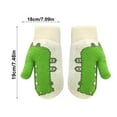 thumbnail image 5 of Winter Mittens for Women Men Cute Animal-Themed Thickened Warm Thermal Soft Lined Stretch Knitted Cold Weather Snow Gloves, 5 of 6