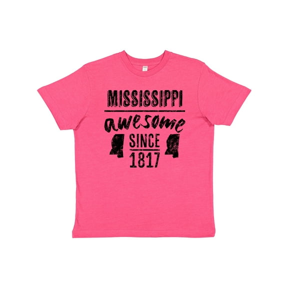 Inktastic Mississippi Awesome Since 1836 Youth T-Shirt