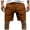 Brown, variant on Icvfdpl Casual Shorts For Men Loose Comfortable Jeans Summer Fashion Heavyweight Knee Length Trousers Leisure Short Pants Trendy Man Outwear Gray S