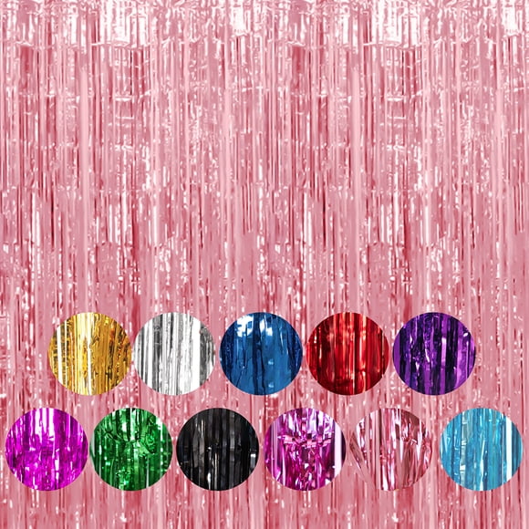 Yuarrent Cortina de aluminio con ingredientes seguros, artesanía exquisita, bricolaje, fiestas de cumpleaños y celebraciones, amplia Kits de decoración para fiestas TYPE1 NO1