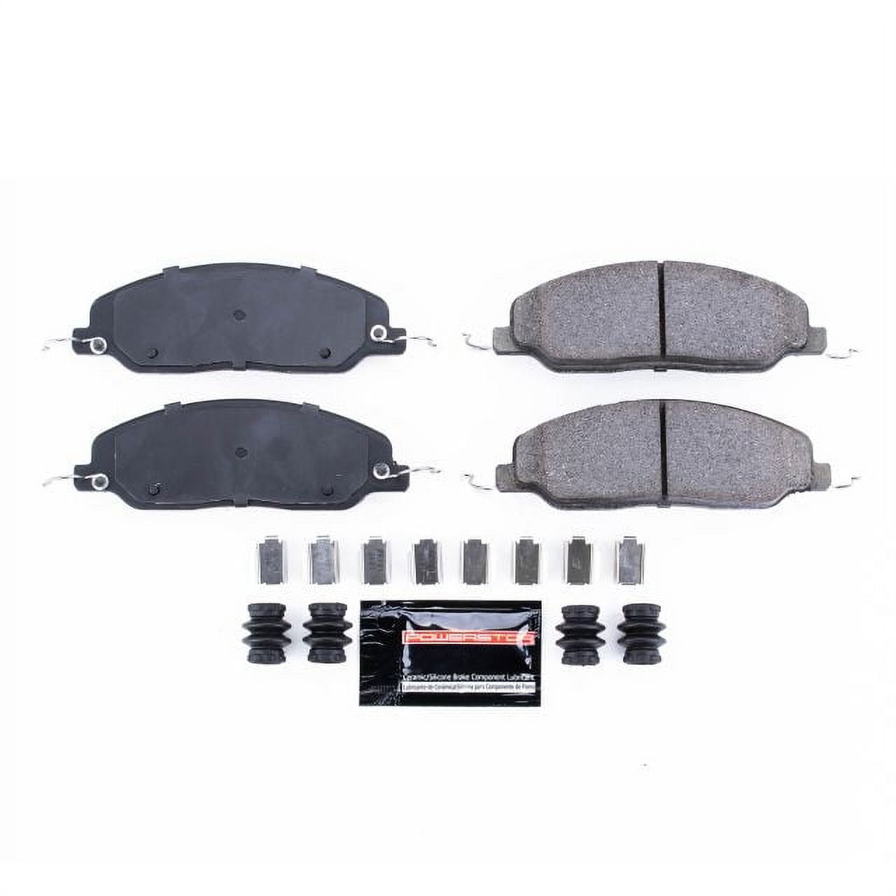 Power Stop Front Z23 Evolution Carbon-Fiber Ceramic Brake Pads Z23-1081