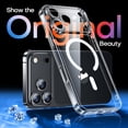 thumbnail image 4 of Funda para iPhone 17 Pro 6.3" CANSHN Transparente Magnética Magsafe, 4 of 7
