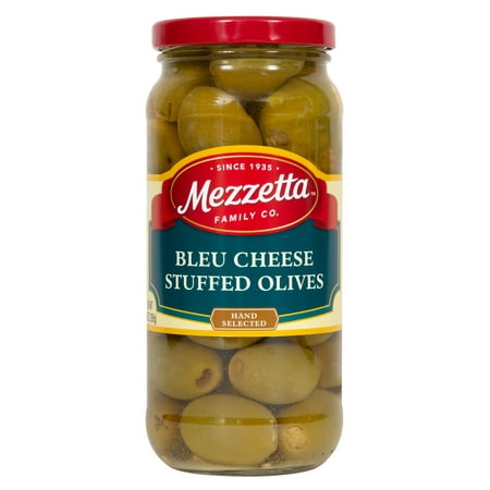 Mezzetta Bleu Cheese Stuffed Olives, 9.5 oz Dr. Wt. Jar