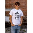 thumbnail image 3 of Keep Calm And Agree With Dad Crown Men Big & Tall Sweatshirt Brisco Brands 3X, 3 of 6