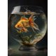 thumbnail image 3 of Póster de arte de fantasía con diseño de acuario dentro de una taza, impresión en lienzo, decoración de pared con peces de acuario, decoración estética para el hogar y la barra, 3 of 5