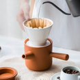 thumbnail image 1 of Coffee servers tea pots coffee pot drip filter ceramic coffee filter cup set household portable coffee, 1 of 4