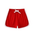 thumbnail image 3 of DAETIROS Baby Boys Outfit Sets Casual Cotton Solid Top and Drawstring Shorts Boys Summer Clothes Set Red Size 18 Months, 3 of 4