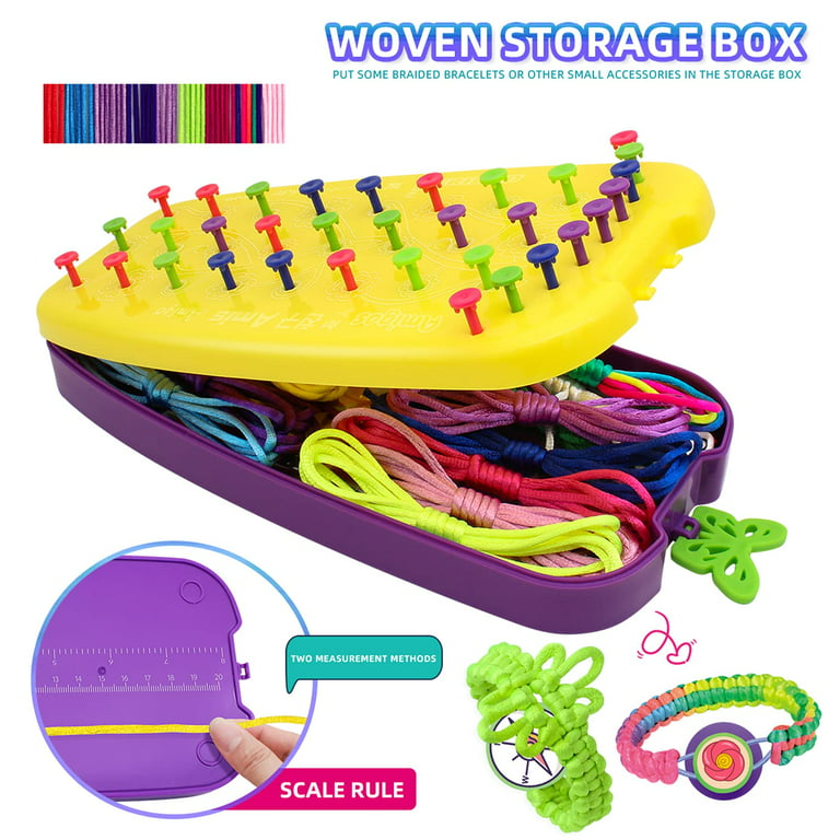  Friendship Bracelet Making Kit for Girls,2023 Girl Gifts  Bracelets String Kit,Birthday & Children's Day Gifts for Ages 6- 12  Year,Popular Bracelet String and Party Supply and Travel Activities Set :  Toys