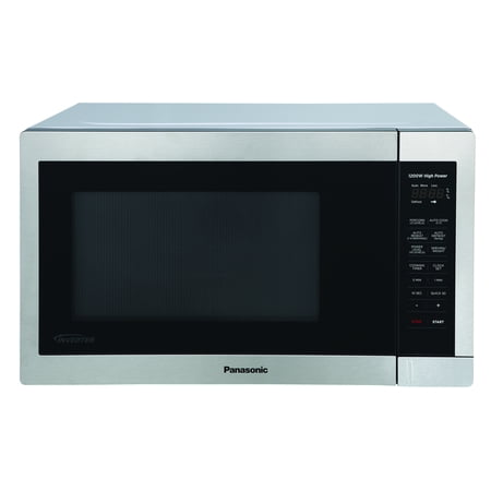 1100 Watt Microwave Countertop Panasonic Countertop Microwave Oven with Easy Clean Interior and 1100 Watts of Cooking Power - NN-SB658S – 1.3 cu. ft ()