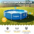 thumbnail image 2 of Funsicle 12' x 30" Outdoor Activity Round Frame Above Ground Swimming Pool Set, 2 of 11