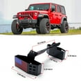thumbnail image 4 of Metal Gear Shift Storage Box Center Console Hanging Box Auto Transmission Gear Tray Compatible with 2018-2024 Jeep Wrangler JL JLU Gladiator JT & 4XE5，US Flag, 4 of 4