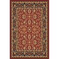 thumbnail image 1 of Dynamic Rugs YA242803390 Yazd 2 x 3,6 Tapis 2803-390 - Rouge-Noir, 1 of 1