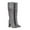 Gray, variant on Honeeladyy Womens Over The Knee Boots Thigh High Pointed Toe High Heel Long Dress Fall Shoes #M