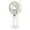 White, variant on Wovilon Mini Handheld Fan,Portable Foldable Usb Fans With Smart Led Digital Display,Quiet Small Desk Fan With 5 Speed, For Office Outdoor Sport Home Traveling