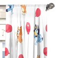 thumbnail image 2 of Bluey 'Copines' Rideaux Opaque pour la Chambre, Lot de 2, 2 of 2
