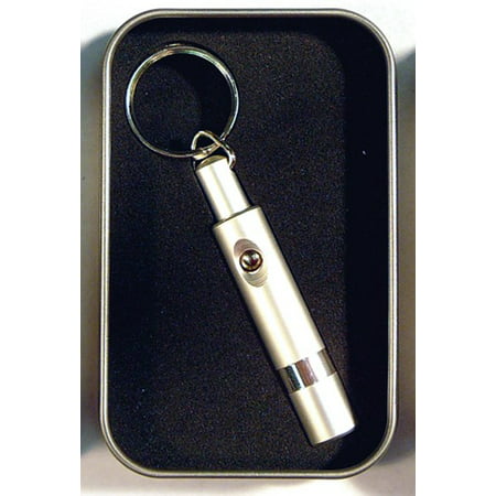 Retractable Bullet Cigar Punch Cutter Key Chain -