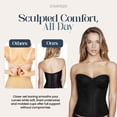 thumbnail image 6 of Dominique Women’s Lace Longline Corset Bustier Bra #8949 – Strapless Bra Seamless Full Figure Support - Lingerie for women, 6 of 6