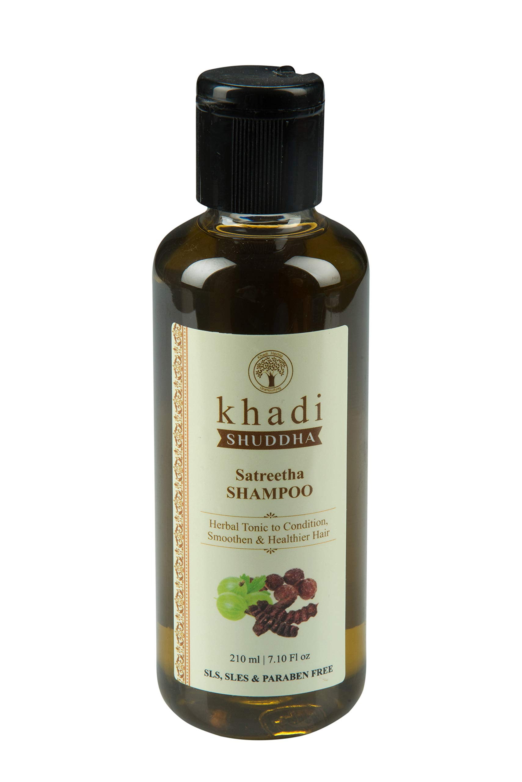 Khadi Shuddha Satreetha shampoo 210 ML Condition Smoothen Healthier