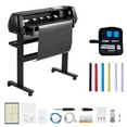 thumbnail image 1 of KFFKFF Vinyl Cutter Machine, 34 inch Max Feed Width, Dual Blades, Adjustable Force and Speed, LED Display, Vinyl Plotter Cutter Printer Bundle, 1 of 9