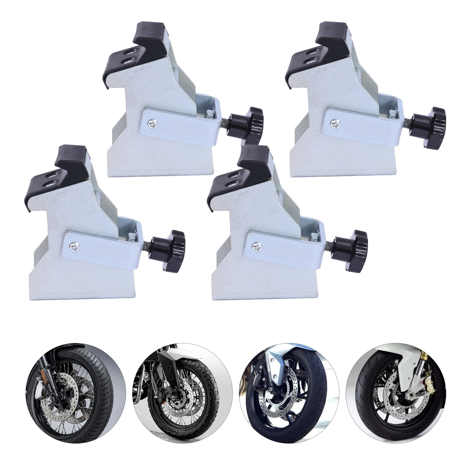 Anqidi 4Pcs Tire Changer Adapter, Portable Electric Motorcycle Steel