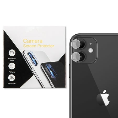 Apple iPhone 11 Camera Lens Protector Ultra Thin Transparent Clear Camera Tempered Glass High Definition Camera Lens Screen Protector 2.5D Bubble-Free Anti-Scratch For Apple iPhone 11 / 6.1 inch