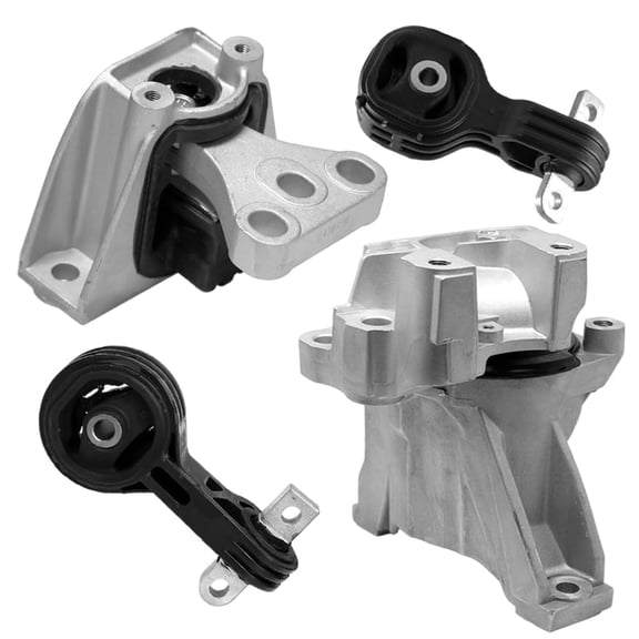 Engine Mount, Engine Torque Strut Mounts & Automatic Transmission Mount 4PCS Set Compatible With Honda CR-V 09-07 2.4L (USA Built). A65107 A4536 A4535 A4598