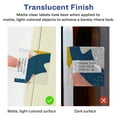 thumbnail image 3 of Avery Matte Clear Square Labels, 2-1/8" x 2-1/8", 300 Total, 3 of 10