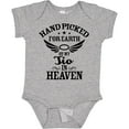thumbnail image 3 of Inktastic Handpicked for Earth by My Tio in Heaven with Angel Wings Boys or Girls Baby Bodysuit, 3 of 5
