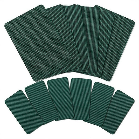 12Pcs Pool Safety Cover Patch,12X8In/4X8in Patches Self Adhesive Repair Kit for Swimming Pools