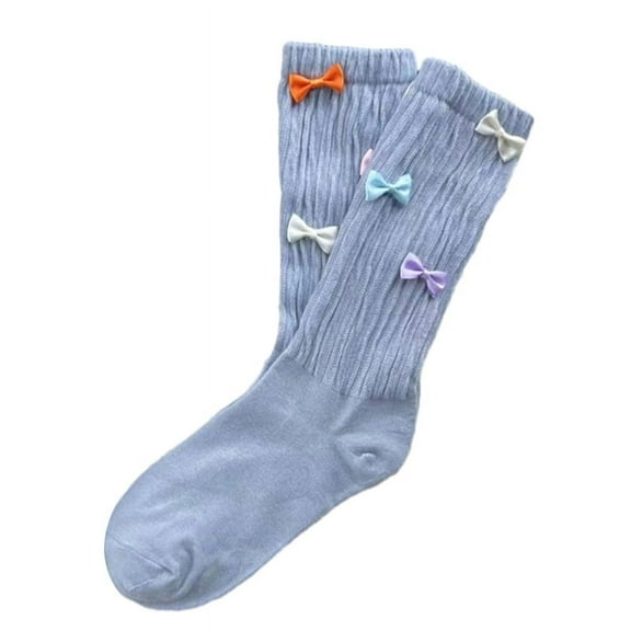Milue 1 Pair Cute Lolitas Socks Cotton Autumn Sweet Thin Socks, Princess Style Socks