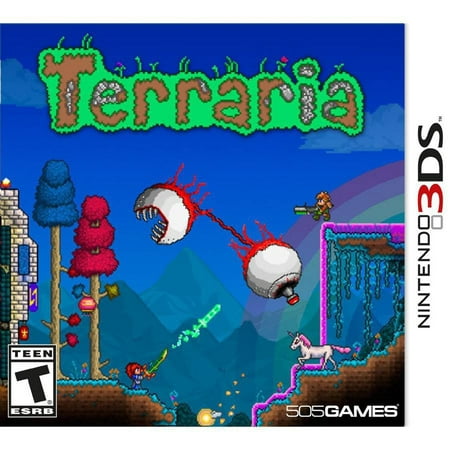 Terraria, 505 Games, Nintendo 3DS, 812872018553 (Terraria Best Armor In The Game)