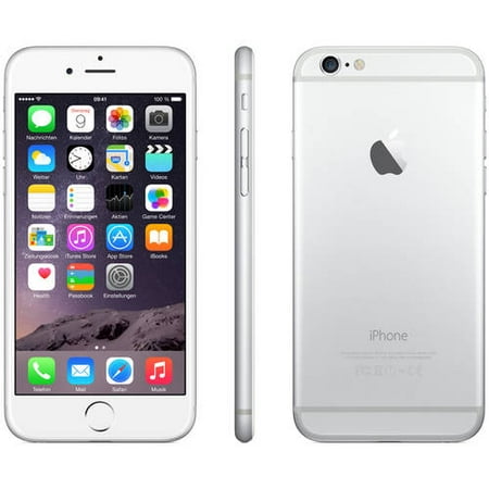 Refurbished Apple iPhone 6 16GB, Silver - Unlocked (Best Site To Unlock Iphone 6)