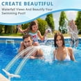 thumbnail image 5 of Système d'Arrosage de Piscine en PVC, Fontaine Haute Pression avec Buse Réglable, Fontaine de Jardin, 5 of 5